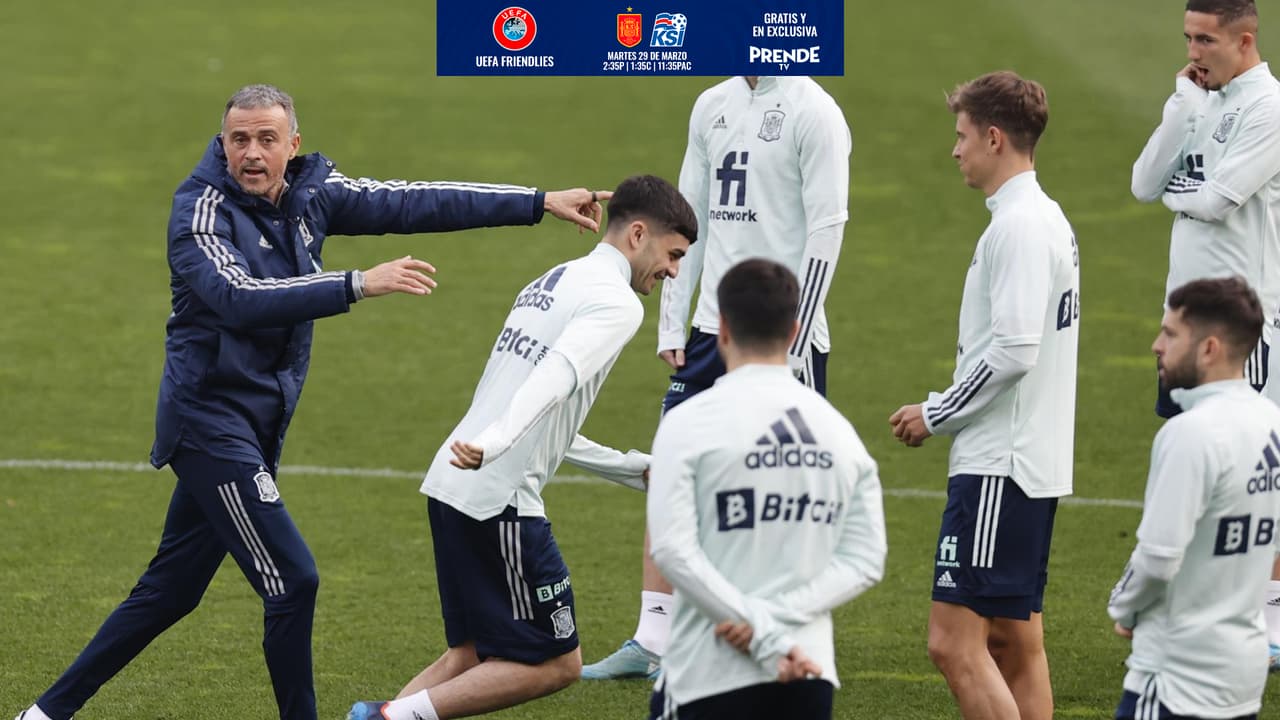 España vs Islandia: A qué hora y por dónde ver el partido amistoso