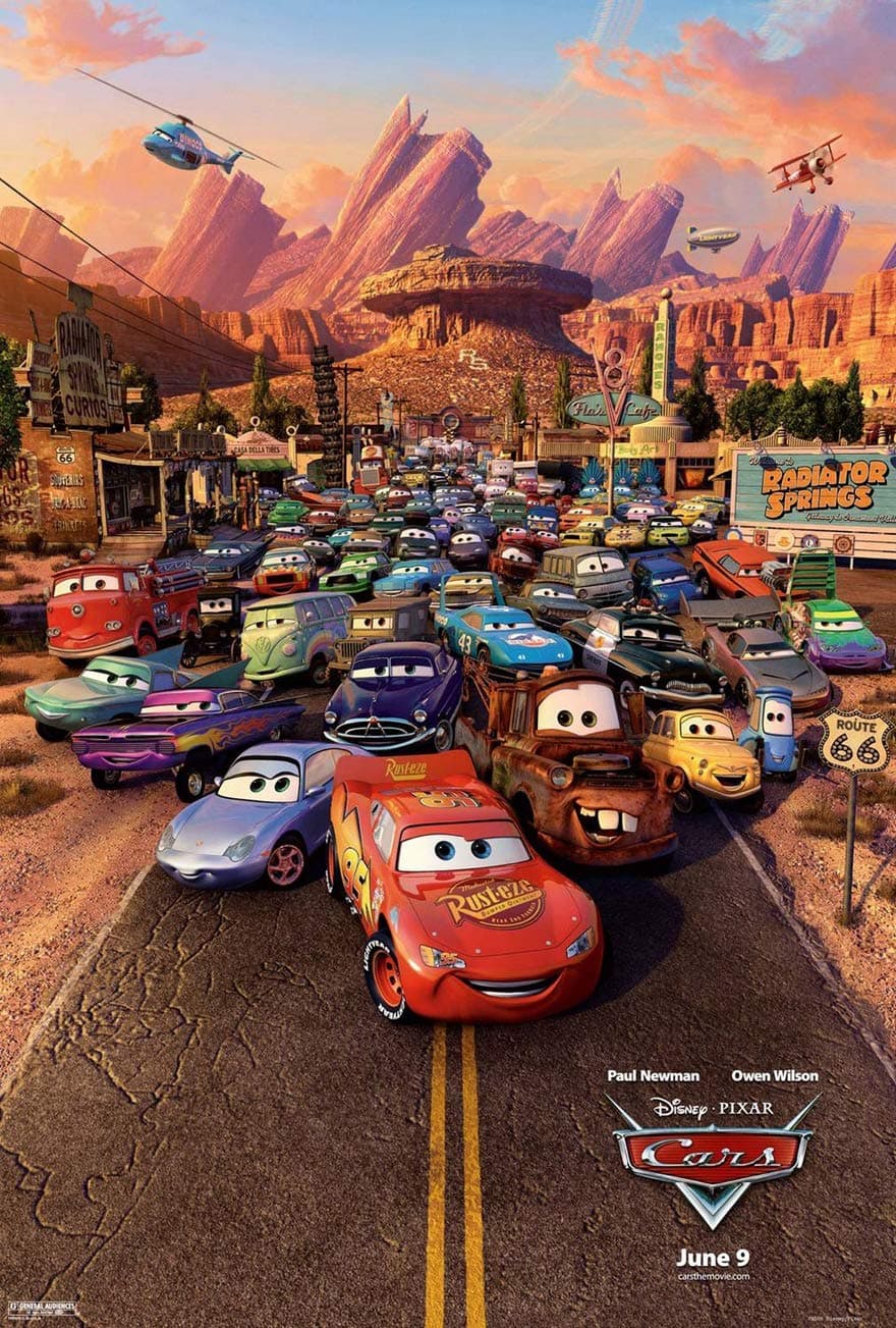 <h3 class="cms-H3-H3"><b>Cars</b></h3>
<br>
<br>
<b>Tipo:</b> Película
<br>
<b>Plataforma:</b> Disney+
<br>
<b>Duración: </b>1 hora 57 minutos
<br>
<br>
<b>Sinopsis:</b> El aspirante a campeón de carreras Rayo McQueen parece que está a punto de conseguir el éxito. Su actitud arrogante se desvanece cuando llega a una pequeña comunidad olvidada que le enseña las cosas importantes de la vida que había olvidado.
<br>
<br>
<b>También disponible: </b>Cars 2 y Cars 3.