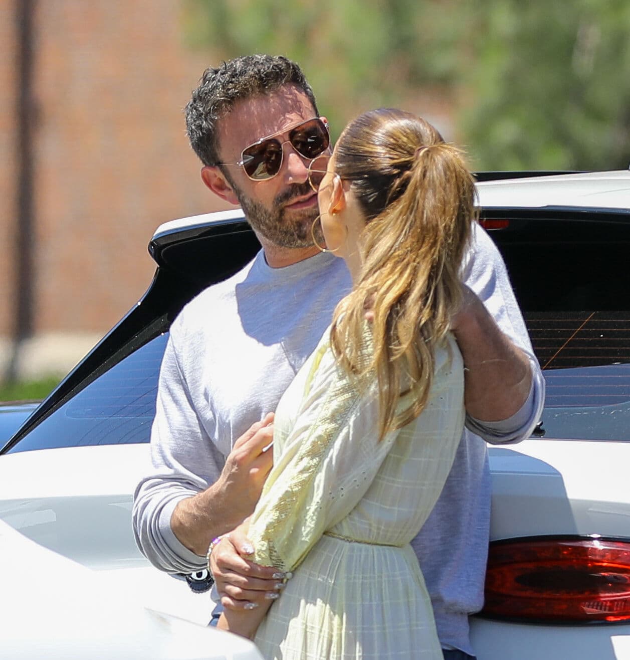 Tampoco mermó que Affleck y López dejaran ver una vez más el amor que se tienen. 
<br>