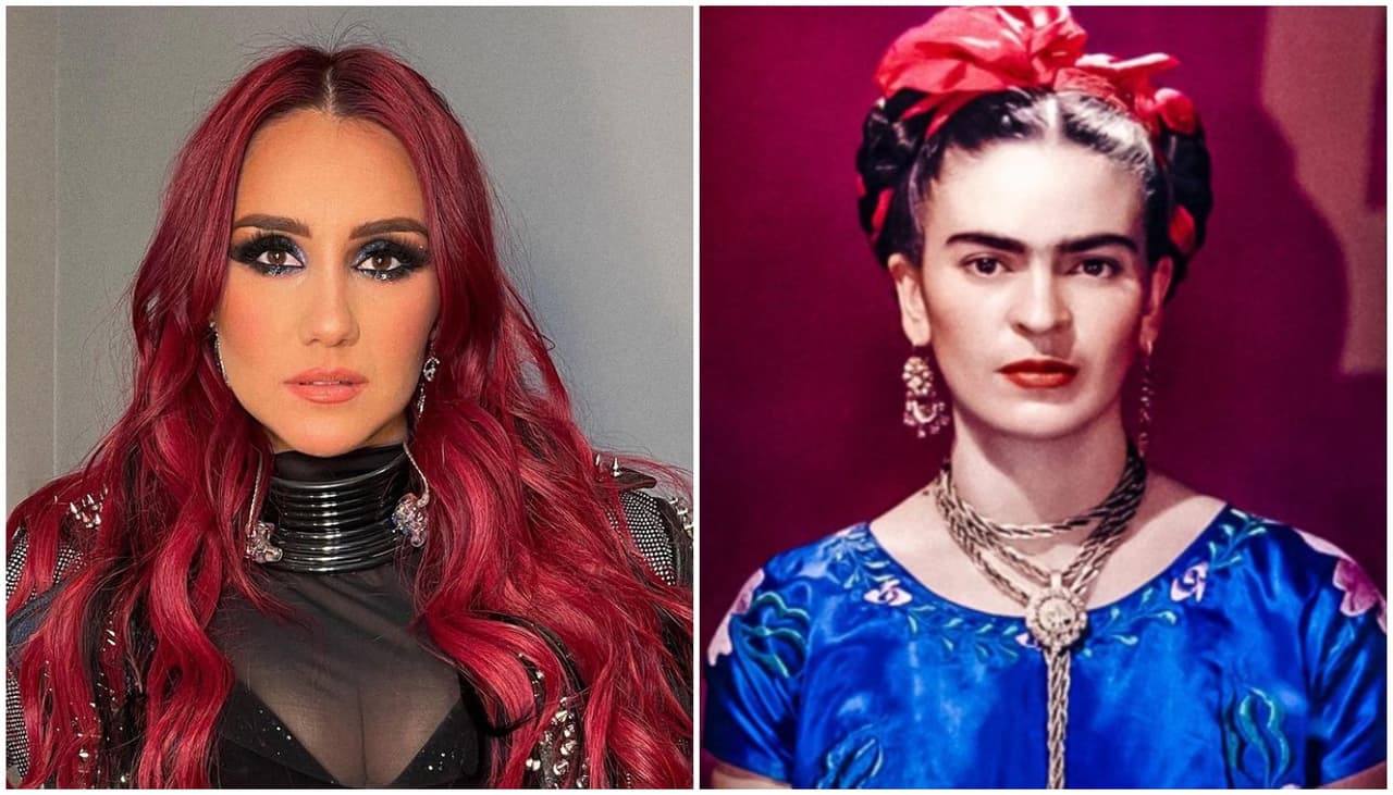 Dulce María, do RBD, é descendente de Frida Kahlo