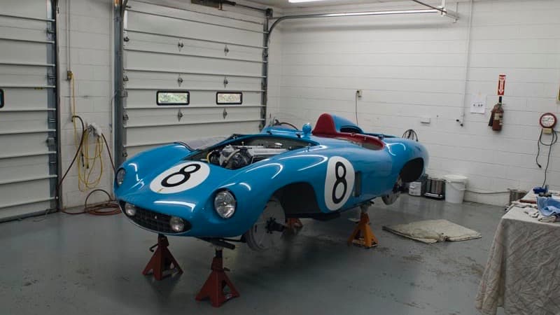 La restauración tomó ocho largos años, pero valió la pena. El Ferrari del Almirante recobró toda 
<b>su gloria original</b>.