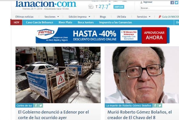 La Nación de Argentina.