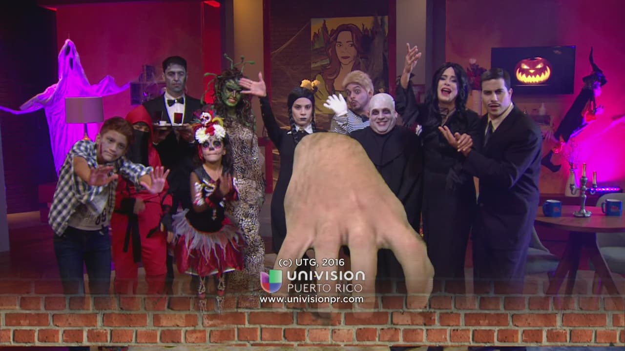 Suzette Bacó como Morticia, Glerys como Wednesday, Emmanuel como el tío Fester, Jafet se convirtió en Gomez Addams y Julio Channel en Pugsley Addams. ¡No te lo puedes perder!