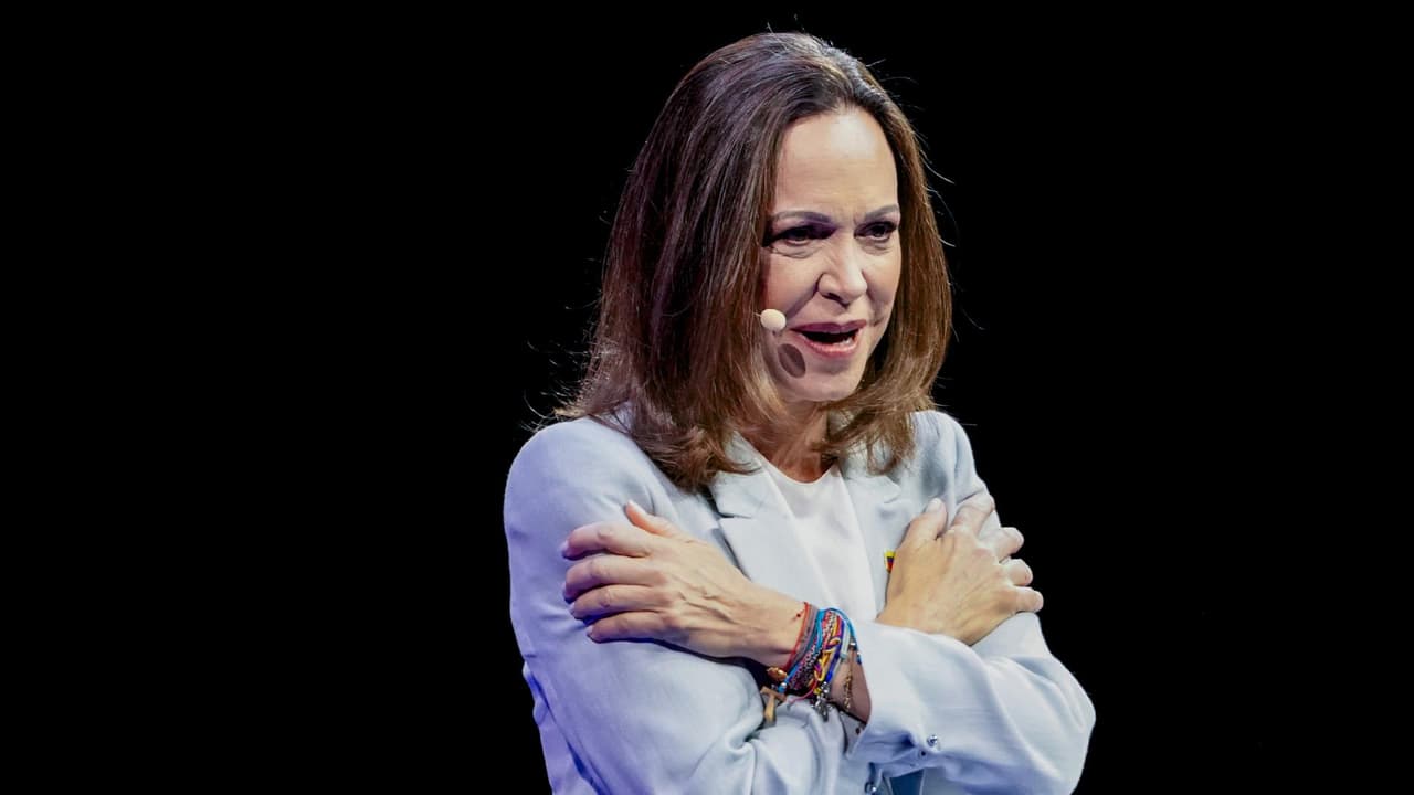 María Corina Machado cuestiona el acuerdo petrolero entre Venezuela y EEUU