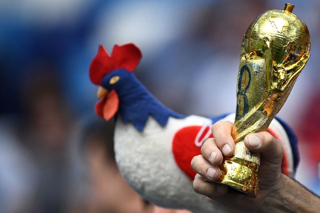 El colorido y los atuendos demostraron la alegría de los fanáticos en medio del duelo de cuartos de final entre Uruguay y Francia, en la lucha por un cupo a la semifinal del Mundial de Rusia 2018.