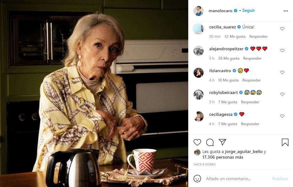 Manolo Caro, director de 'La Casa de las Flores', el último trabajo que Isela Vega realizó en televisión, también lamentó su fallecimiento: "'Vengo manejando desde Acapulco, no me tocó tráfico', esas fueron sus primeras palabras al llegar a el set de 'La casa de las flores', en ropa deportiva y haciendo alarde de lo mucho que le gustaba manejar en carretera a sus 80 años. Isela era modernidad absoluta, un torrente de energía de la que vibra muy alto, divertida, elocuente y excelente actriz. Buen viaje Isela, vuela alto como tú sabes. Mi corazón con Shaula Vega y familia".