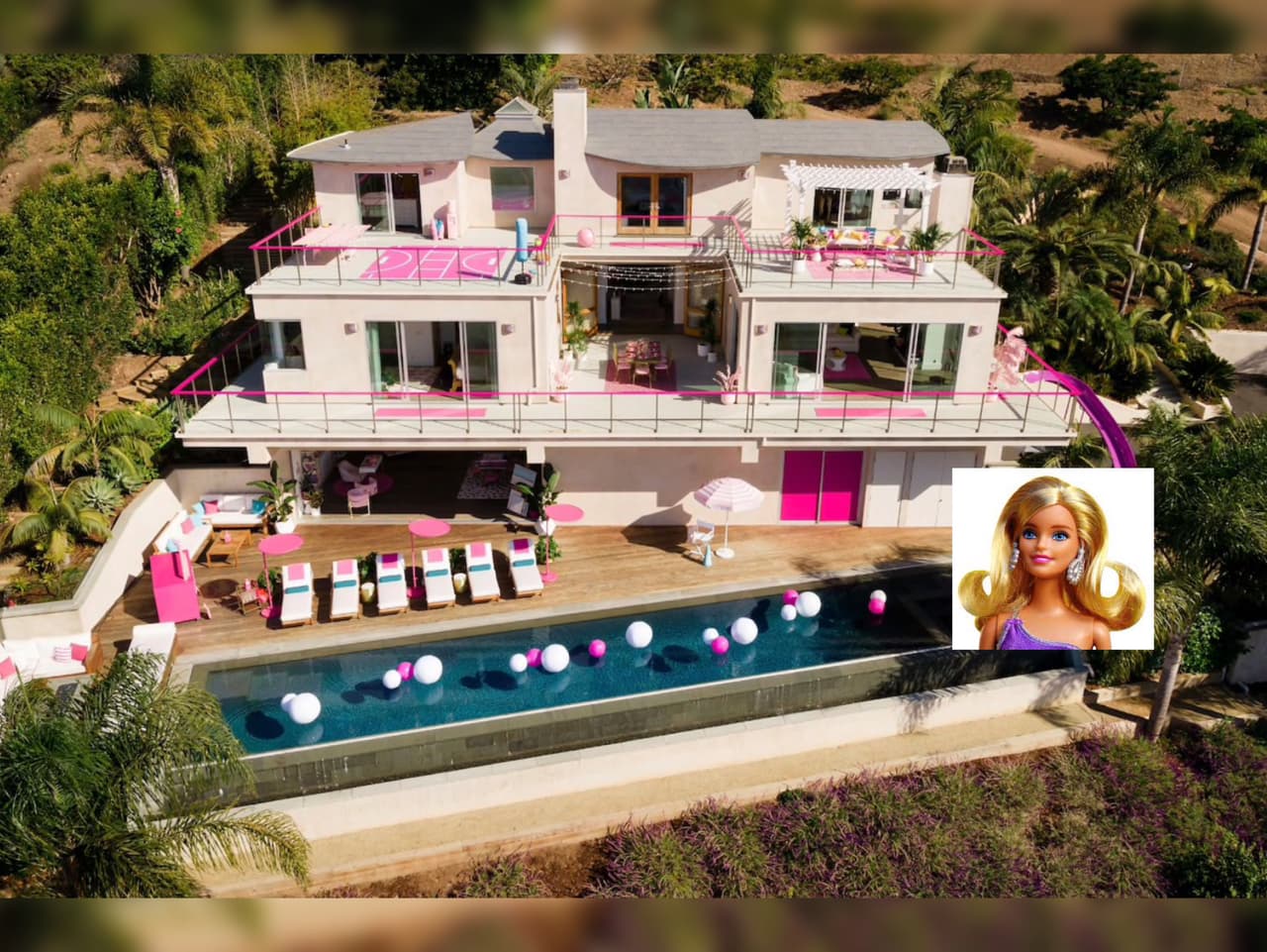 De esta forma podrás rentar la mansión de la Barbie por $60 la noche
