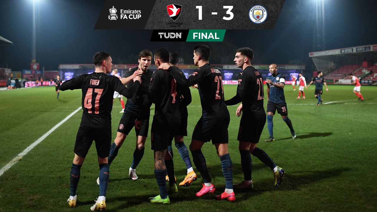 El City acaba con el sueño del Cheltenham en tres minutos