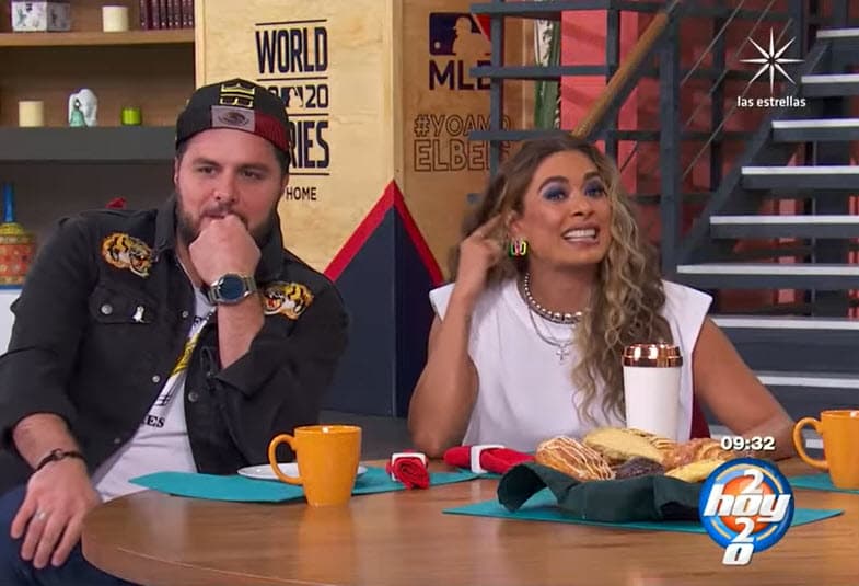 Entre risas con sus compañeros, Montijo destacó cómo en tan solo "tres semanas", Baeva ya tenía acento del idioma.
<br>