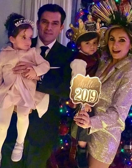 La pareja de actores son padres de Máxima y León.