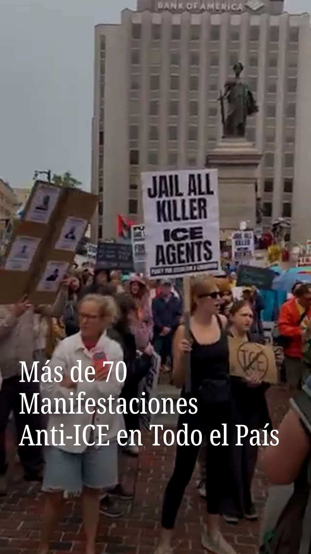 Día Nacional de Acción: Más de 70 manifestaciones Anti-ICE