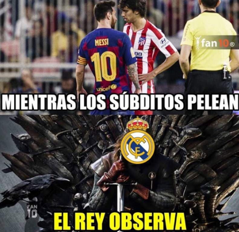 Tras volver a empatar, el Barcelona le da cada vez más ventaja al Real Madrid para coronarse y los memes llovieron al termino del partido frente al Atlético de Madrid.
