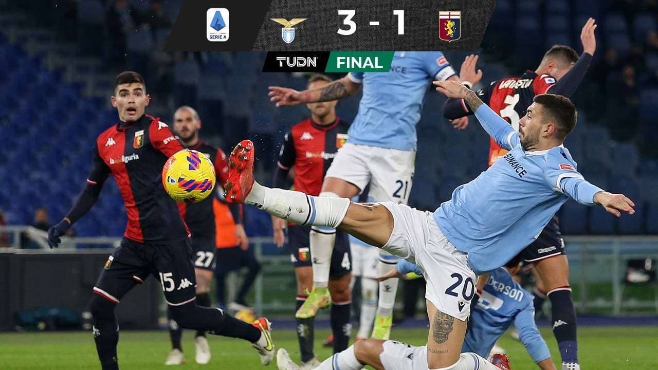 Johan Vázquez jugó los 90 minutos ante Lazio.