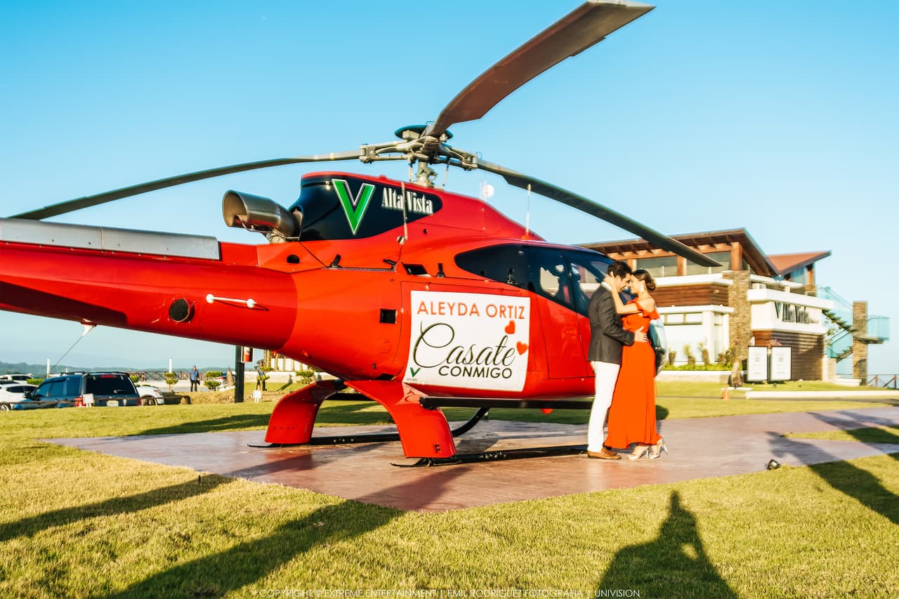 Así fue la propuesta de matrimonio a Aleyda Ortiz