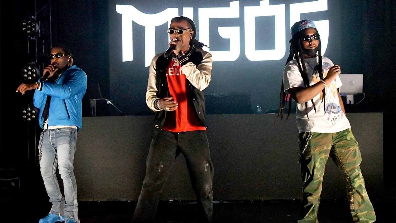 Además de Takeoff, el trío lo componen los también raperos Quavo y Offset.