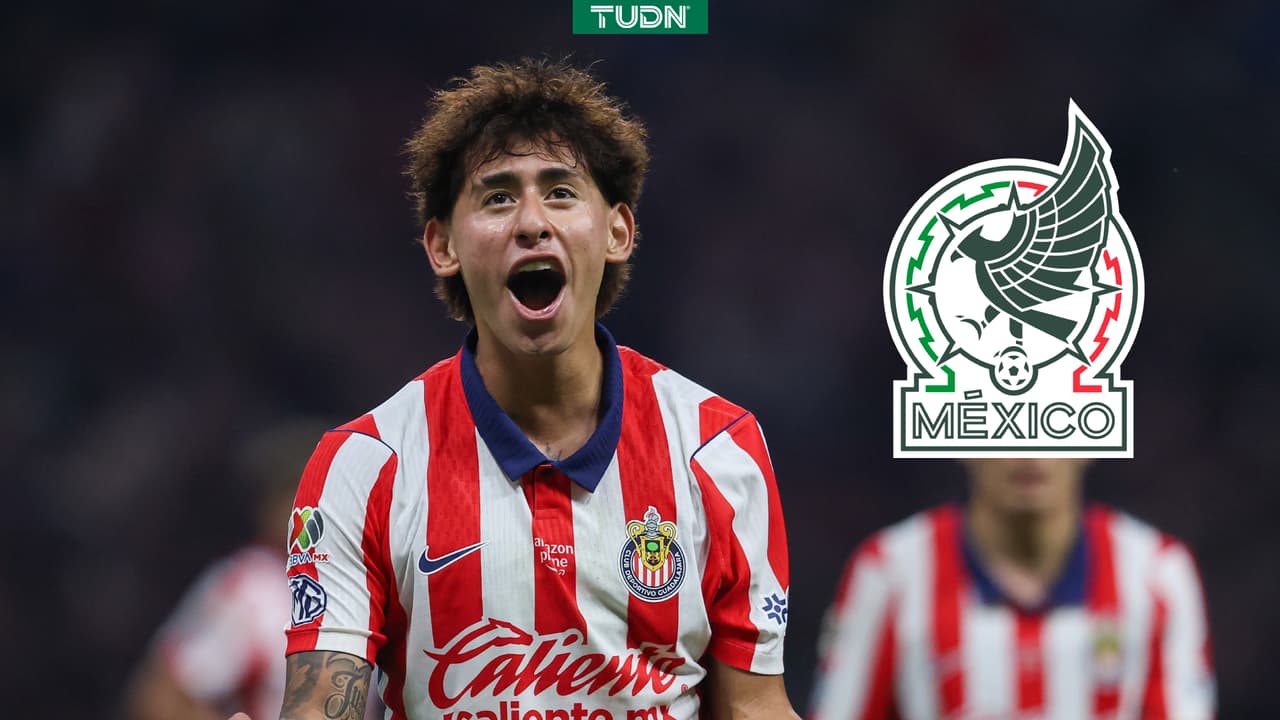 La reacción de Santiago Sandoval tras ser convocado con la Selección Mexicana 