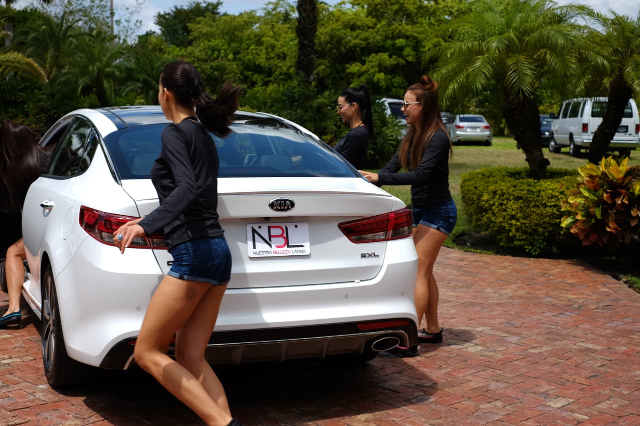 Kia sorprendió de nuevo a las bellas