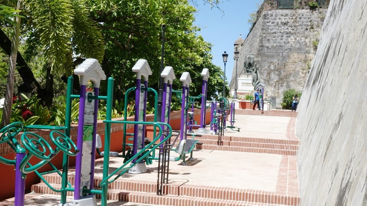 Inauguran gimnasio al aire libre en Paseo La Princesa