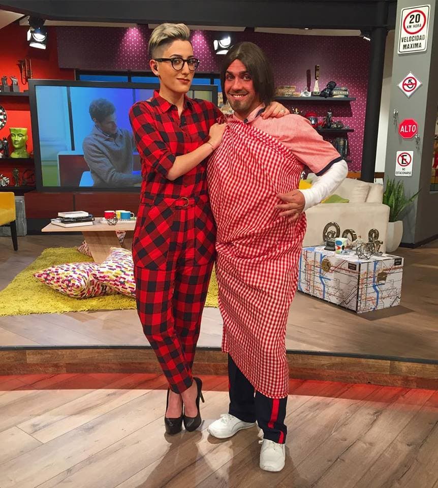 ¡Súper original! ¡Qué te pareció el look de Macca?