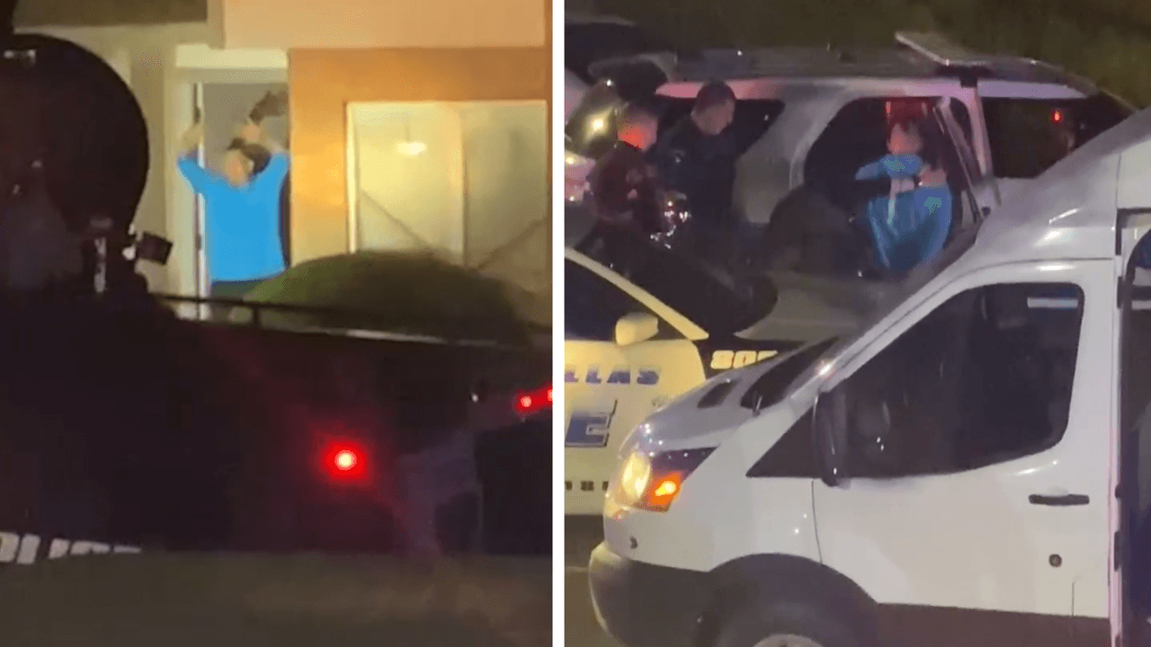 Hombre presuntamente roba un Home Depot, huye en una camioneta de mudanza y lo detienen