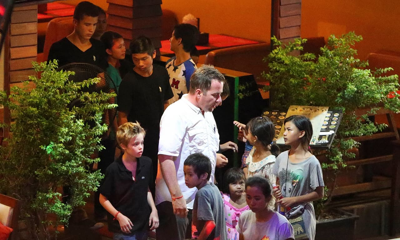 Quizá los actores estaban disfrutando de una noche en pareja.