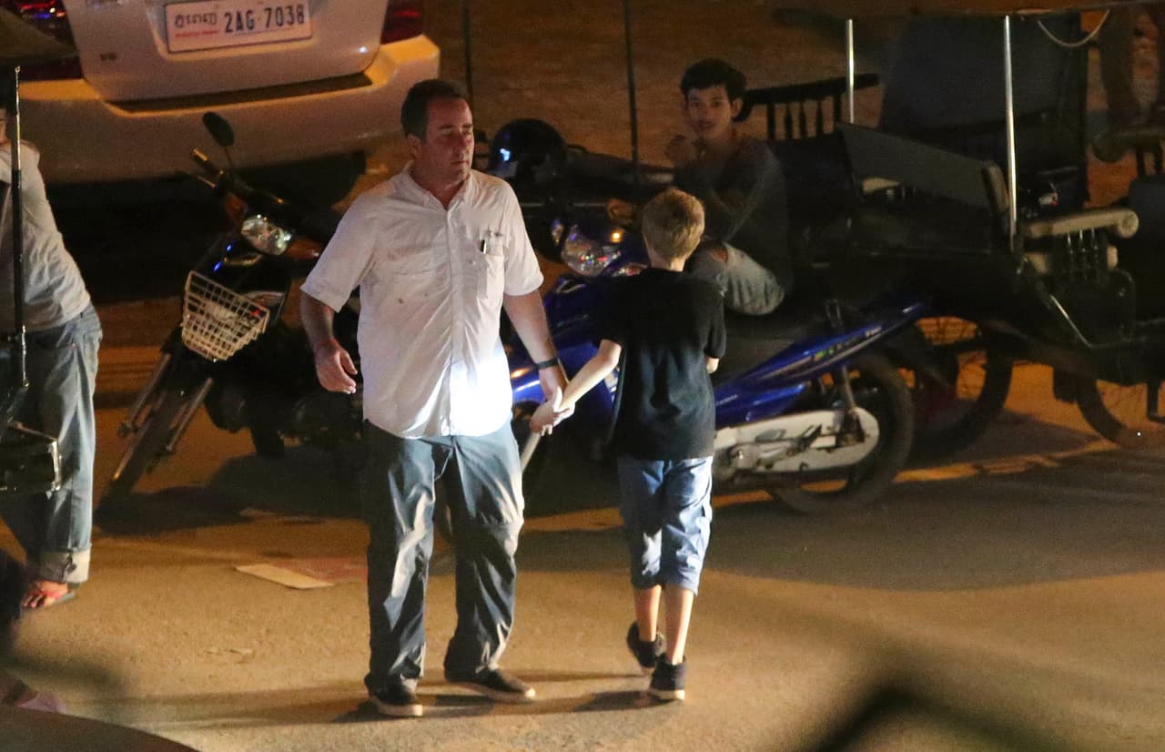 Y su cuidador tuvo que ir corriendo por ella.