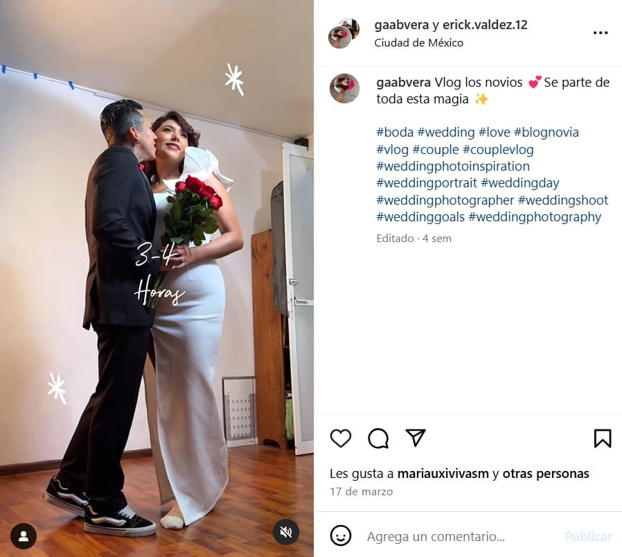 Karen Hernández contó cómo fue el proceso para la sesión de fotos de la invitación para su boda con Erick Valdez.