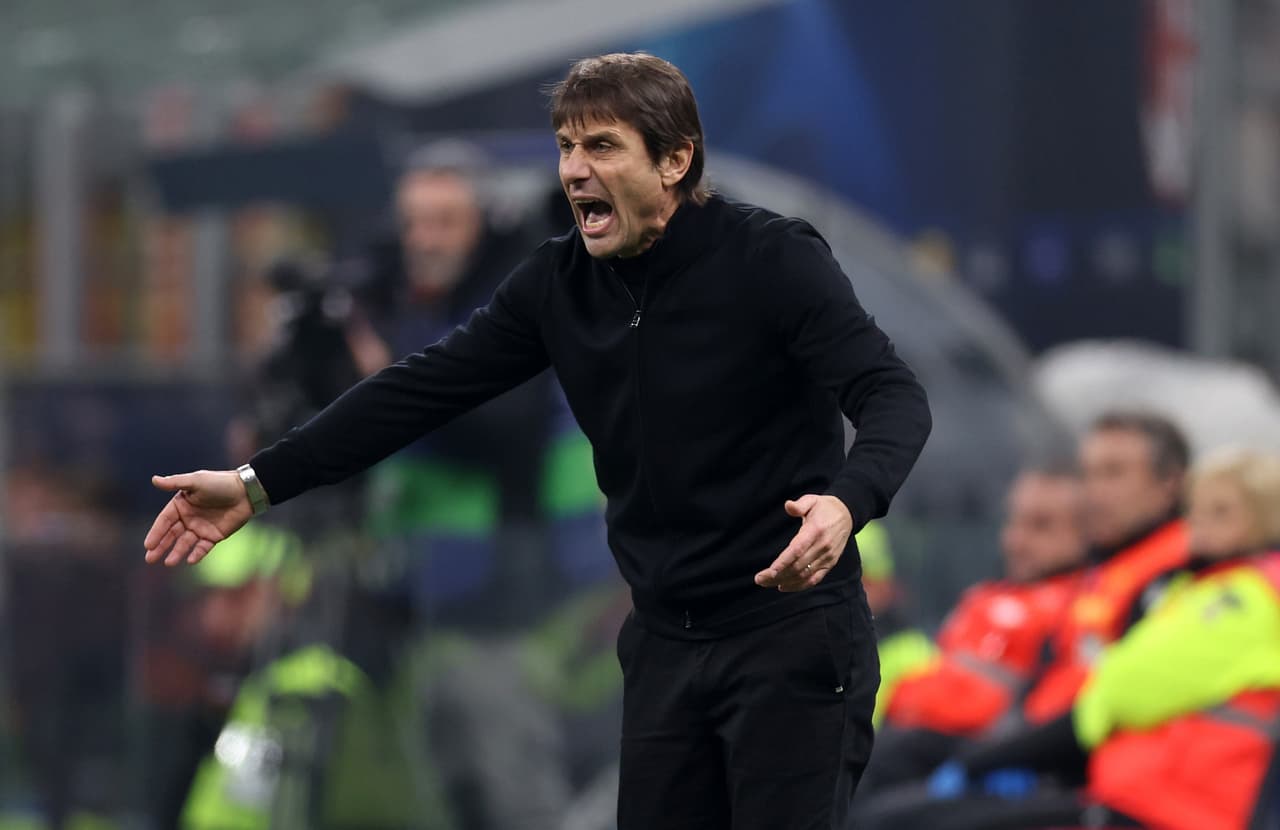 Antonio Conte le responde a Richarlison: "Tiene razón porque su temporada no ha sido buena"