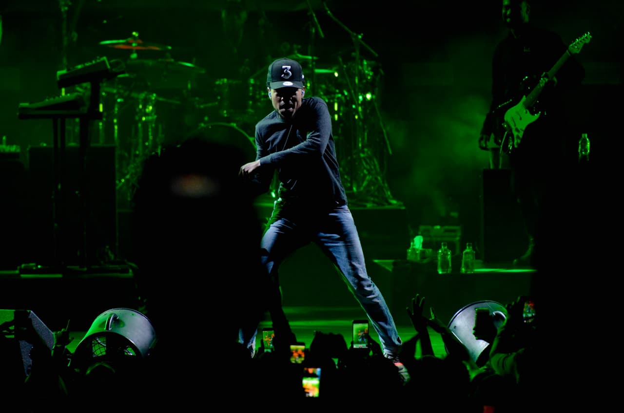 Chance The Rapper también apoyó a Clinton en Ohio el 4 de noviembre.