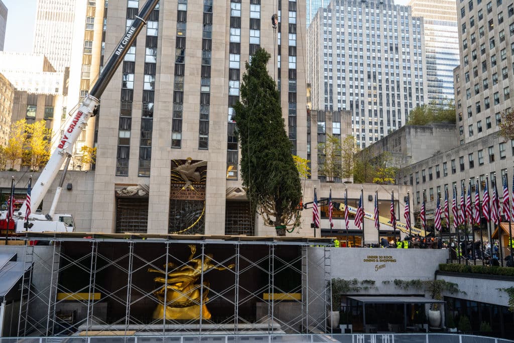 Desde su encendido el 4 de diciembre, el árbol de Navidad del Rockefeller Center permanecerá activo desde las 5:00 de la mañana hasta las 12:00 de la medianoche.