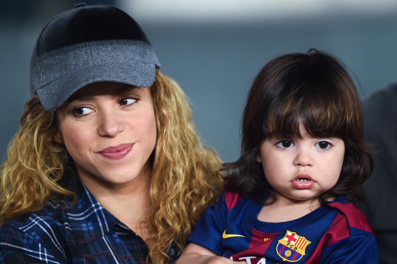 Shakira es una de las famosas que le heredó totalmente su genética a su pequeño hijo Milan Piqué.
