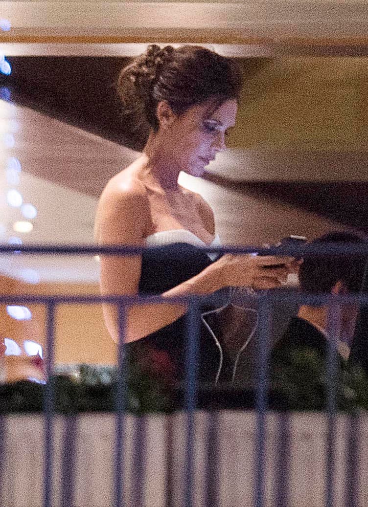 Y a textear... ¿será a David?