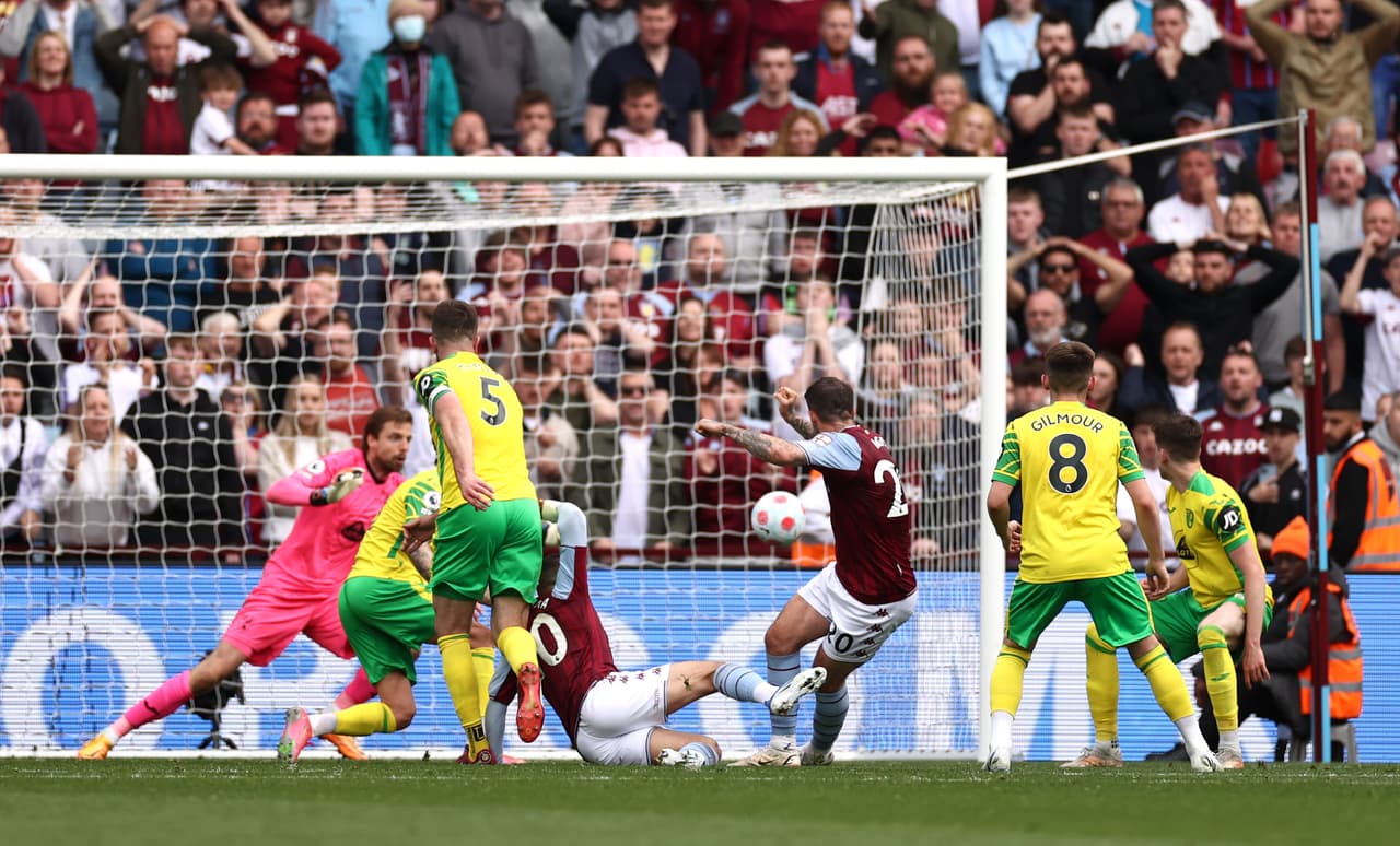 Norwich City descendió a la segunda división tras perder 2-0 contra el Aston Villa en la Jornada 35.