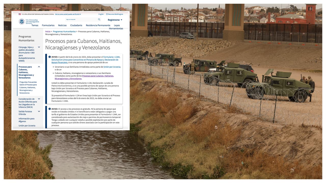 En tres semanas podría decidirse si se congela el programa del parole humanitario