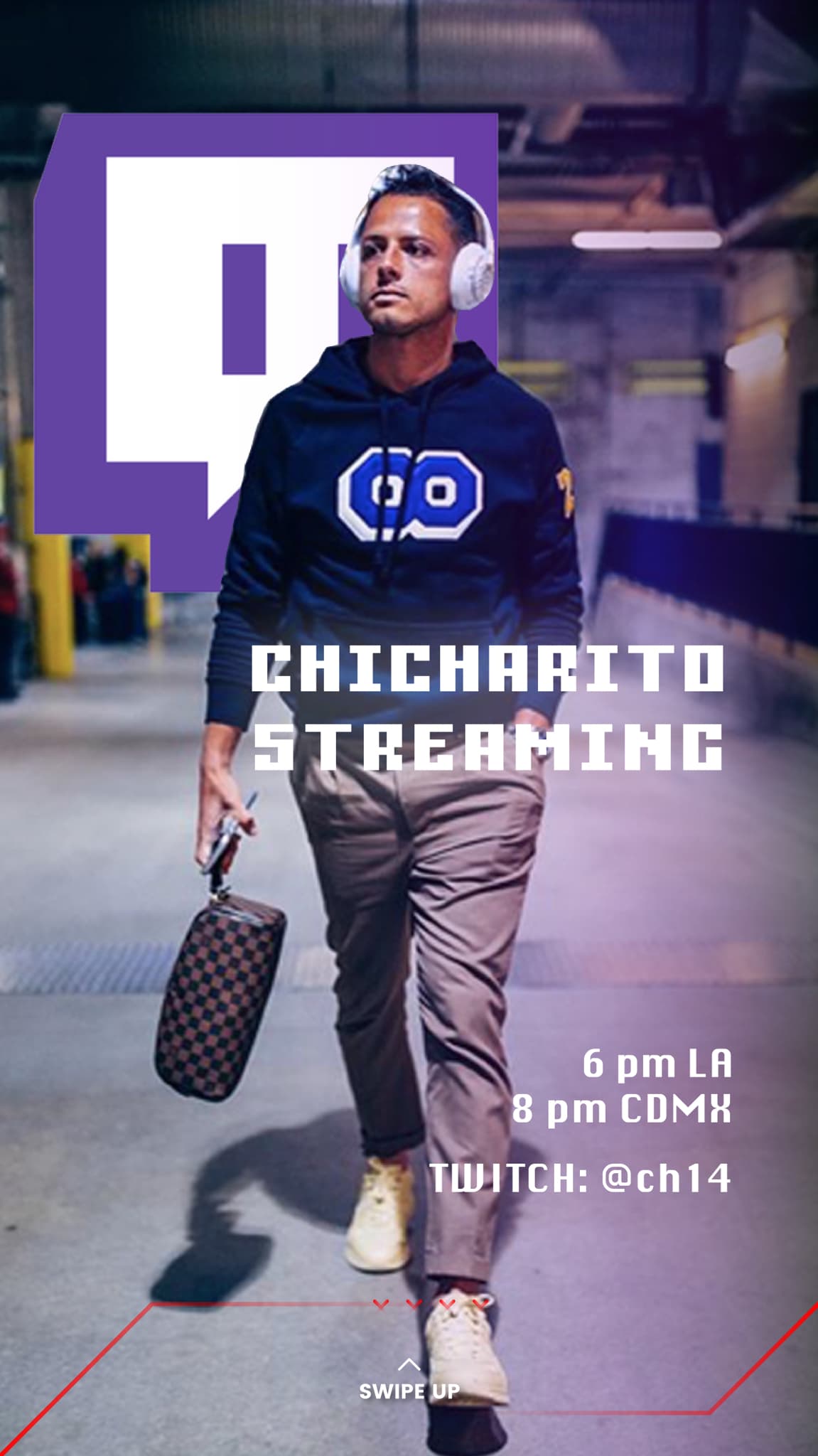 Ya es figura entre los streamers más populares de Twitch, acumula más de 100 mil seguidores y su especialidad es Call of Duty: Warzone