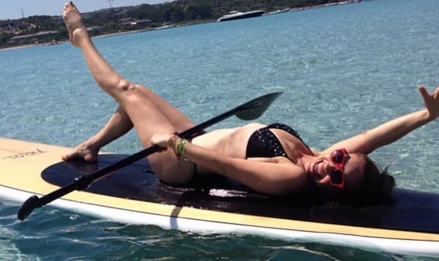 Y gracias a ello logró tener esa perfecta figura.