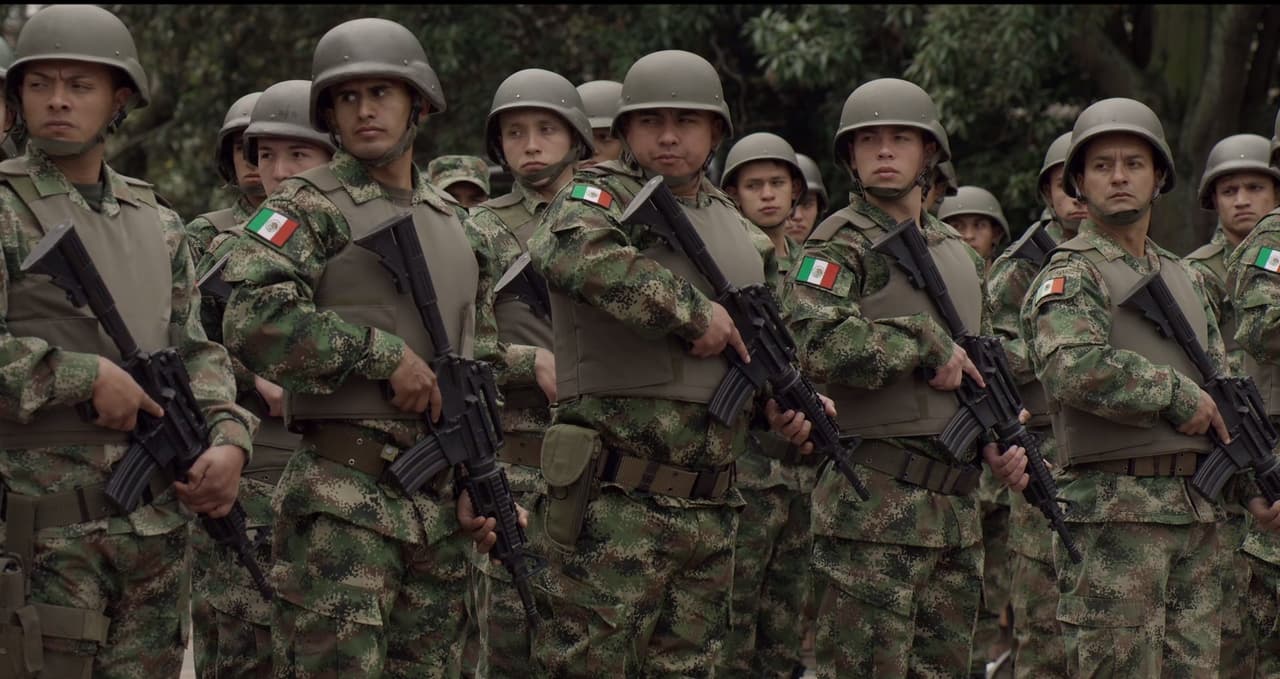 In order to fight the Drug War, Alarcón got the US government to provide him the means. He equipped the army and the federal police with high caliber sophisticated weaponry.