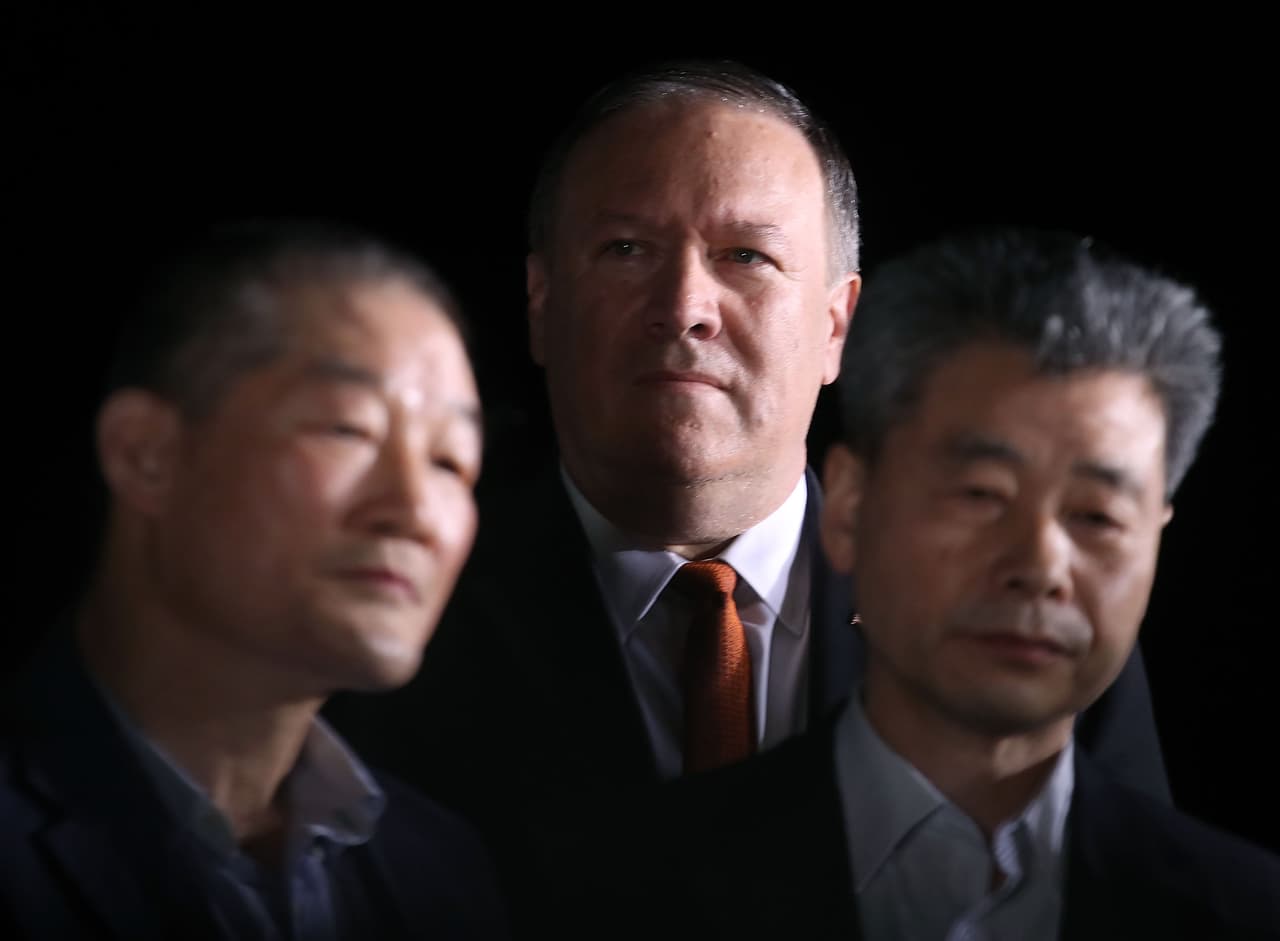 El secretario de Estado de EEUU, Mike Pompeo, había estado en Corea del Norte desde el martes, el martes a Corea del Norte para afinar los detalles de la cumbre que se espera tengan Trump y Kim a finales de mayo o principios de junio.