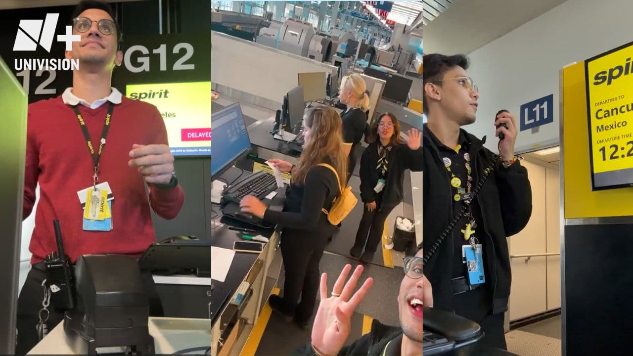 Spirit, la aerolínea que le abrió las puertas a migrantes que no sabían inglés