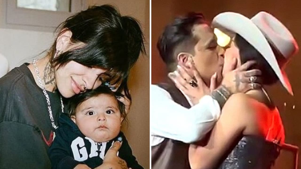 Cazzu se deja ver así con Inti antes de cerrar el año y luego de que Nodal presumiera beso con Ángela