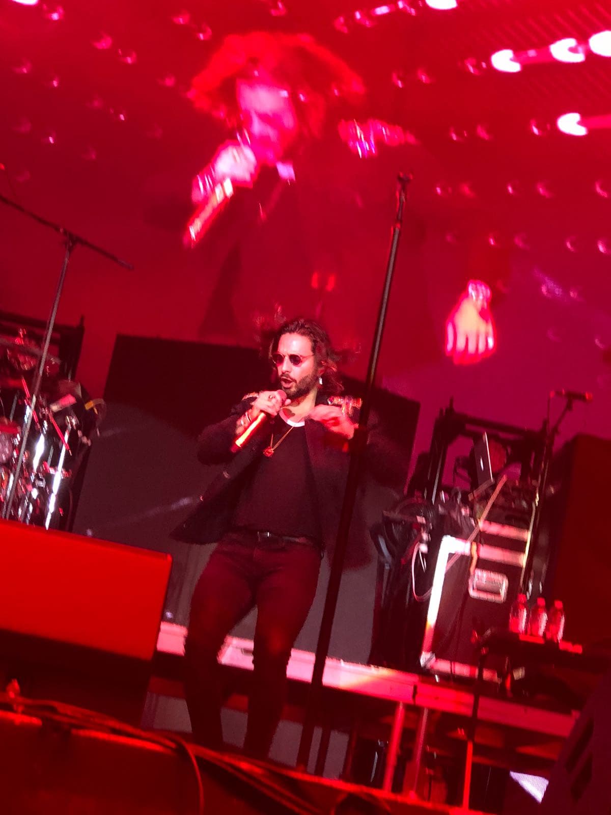 El artista urbano colombiano es de los favoritos y dio lo mejor de sí para su público.