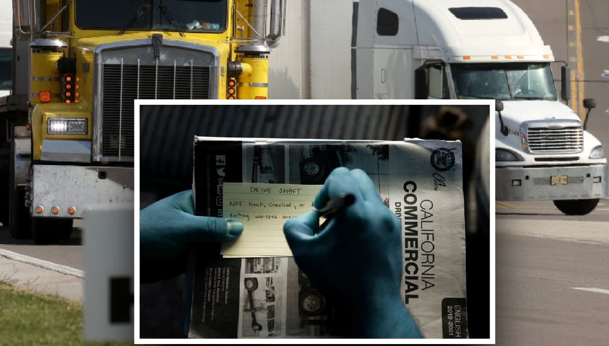 Dos versiones sobre la cancelación de 17,000 licencias de conducir comerciales en California