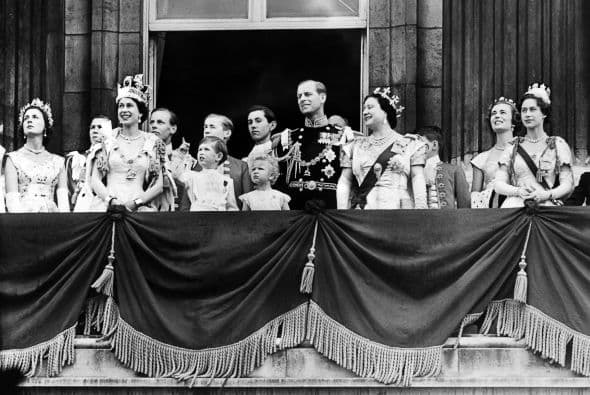 1947- Fue el año en que Isabel II contrajo matrimonio con Felipe, duque de Edimburgo.