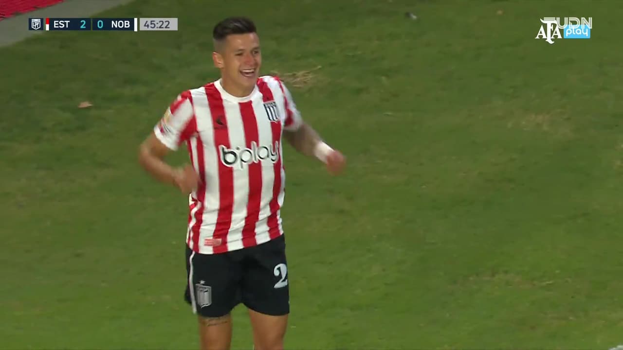 Godoy hace el 3-0 y Estudiantes La Plata golea a Newell's Old Boys