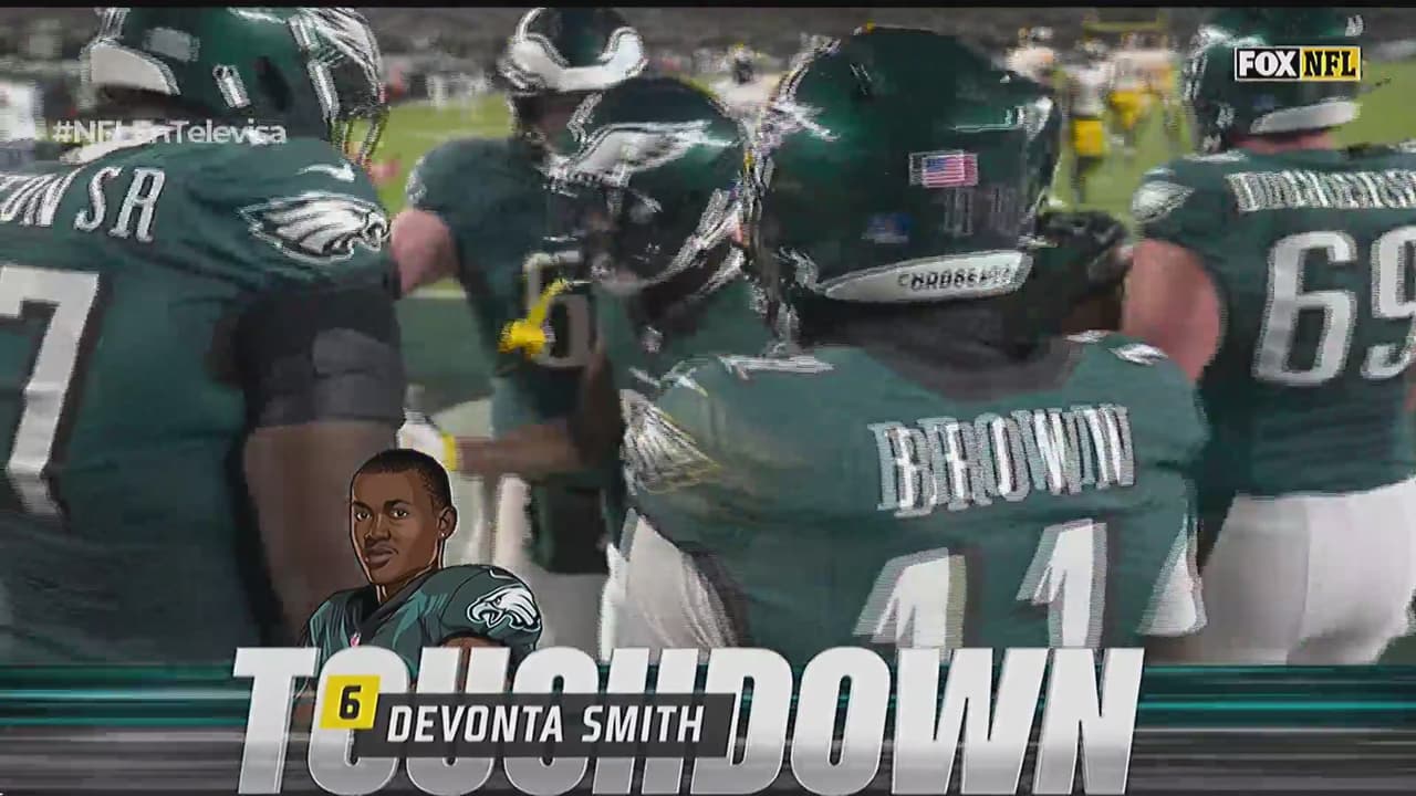 ¡Pal fierro viejo!  Philadelphia ‘funde’ a los Steelers para ligar 10 victorias