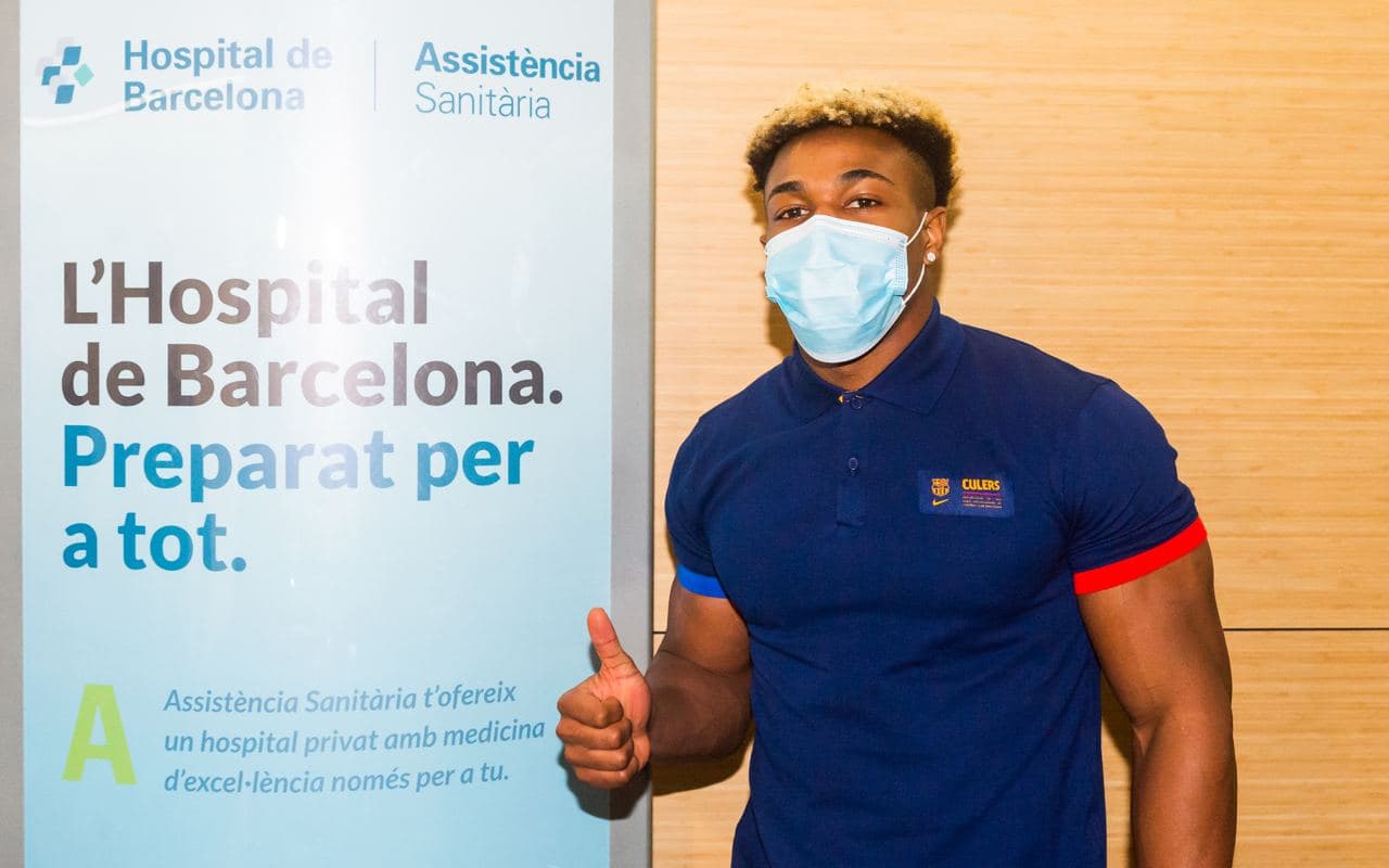 Traoré tras ser anunciado con el Barcelona: "Estoy feliz de regresar"