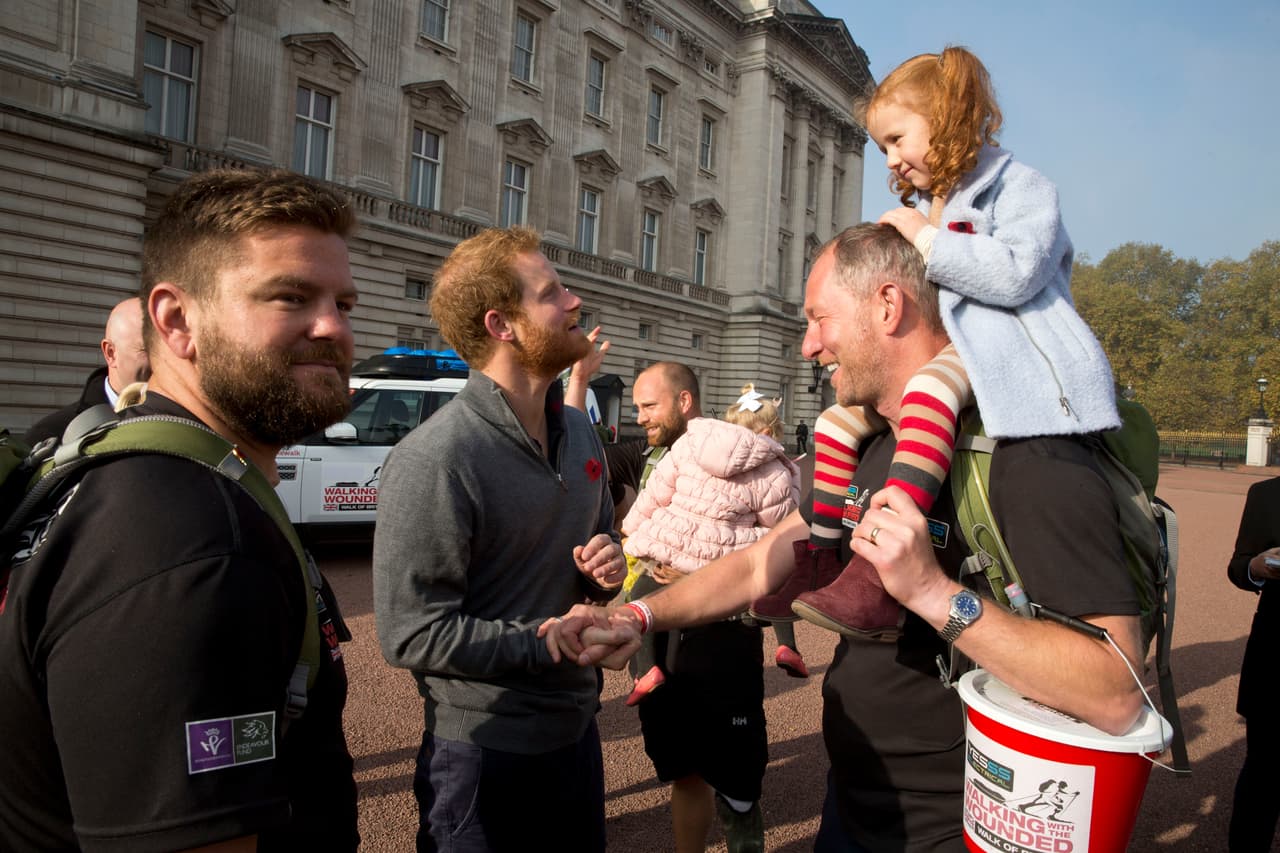 Familiares de los soldados estuvieron presentes.