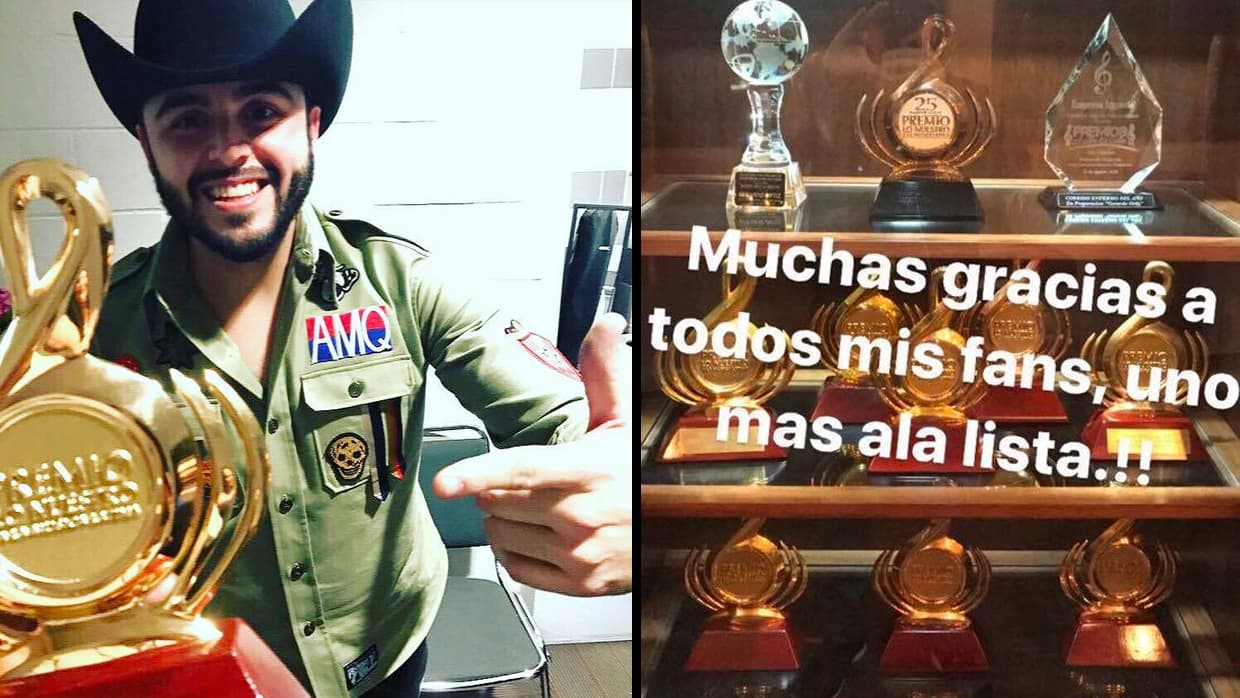 Gerardo Ortiz tiene 11 reconocimientos de Premio Lo Nuestro… ¡y los que faltan! 