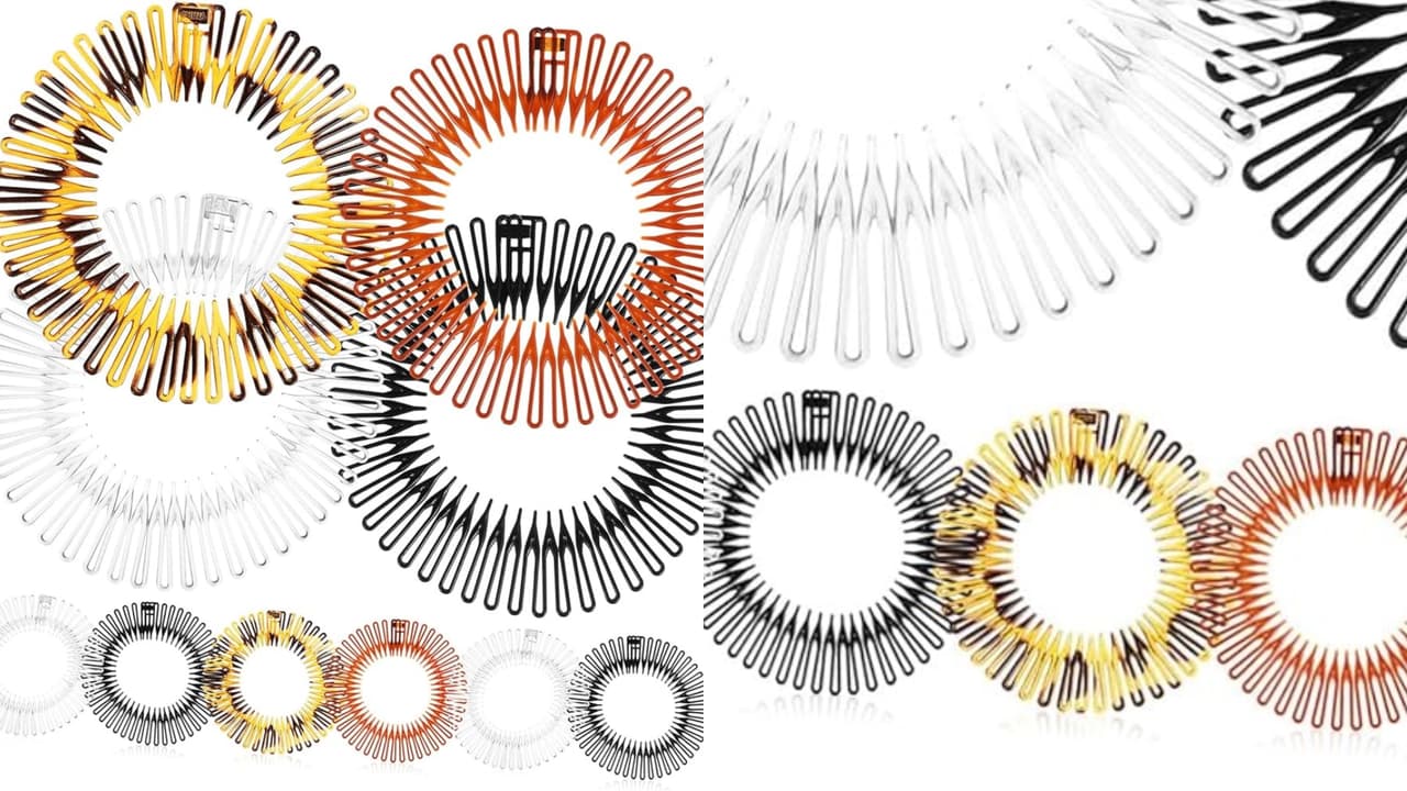 Diademas elásticas.