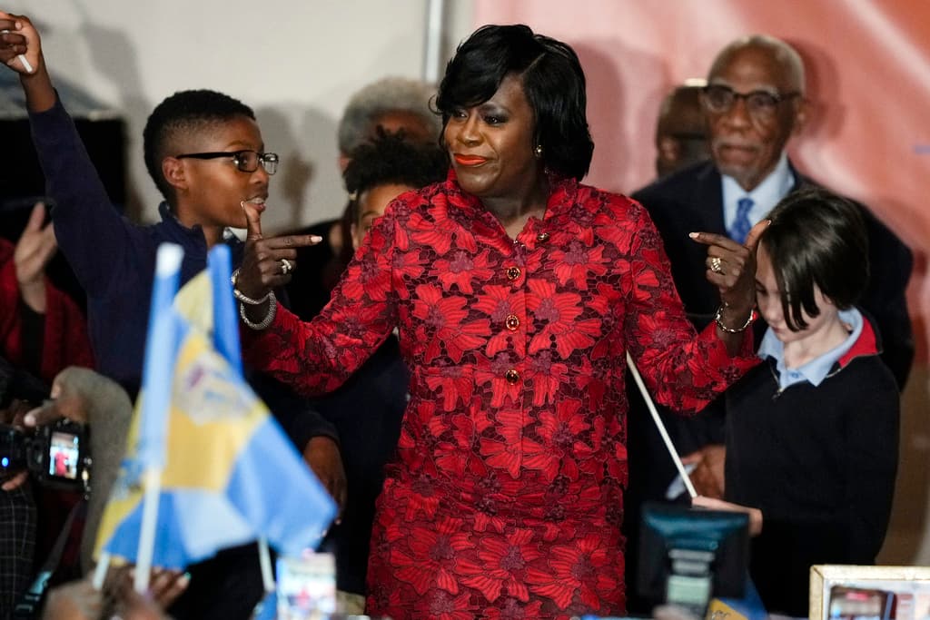 Cherelle Parker será la primera alcaldesa de Filadelfia.